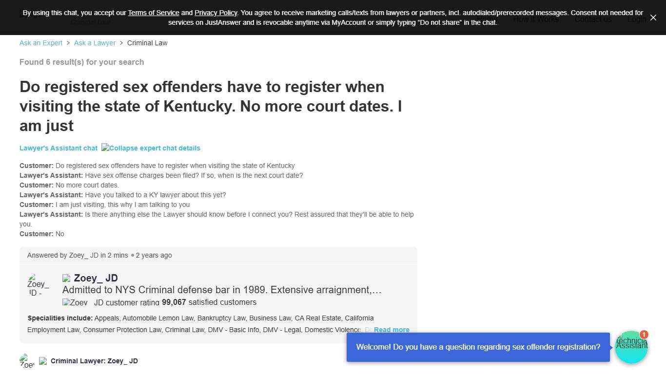 Do Registered Sex Offenders Need to Register When Visiting Kentucky?